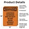Signmission Livestock Guardian Dog On Duty OSHA Warning Sign, Aluminum, 12in W x 18in L, 2PK OS-2PACK-WS-A-1218-V-13307 - alternate 3